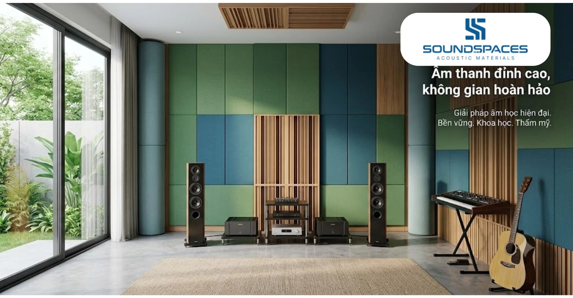 SOUNDSPACES – KHÔNG GIAN HOÀN HẢO TỪ GIẢI PHÁP ÂM HỌC HIỆN ĐẠI
